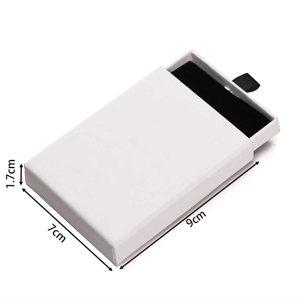 Creative Drawer Jewelry Packaging Box Necklace Ring Earing Bracelet Storage Organizer Display Stand Solid Color Paper Gift Boxes