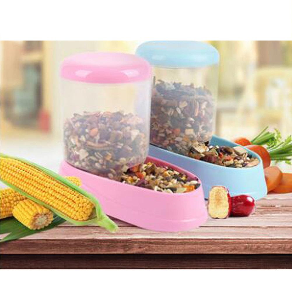 Automatic Food Dispenser for Pet Hamster Syrian Hamster Feeding Bowl