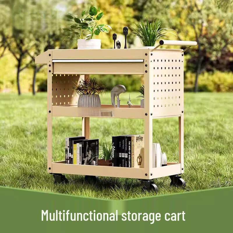 3-Tier Movable Utility Cart