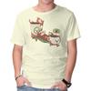 Unisex Crew Neck T-Shirt Coffee Rescue Graphic Short Sleeve Casual Tee