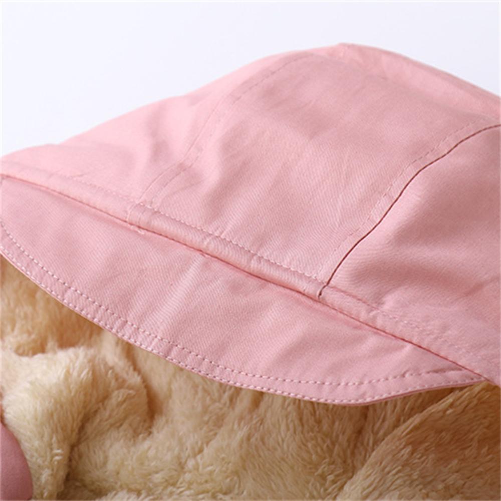 Children Winter Autumn Fleece Outdoor Jackets for Boys Girls Hooded Warm Kids Boy Outerwear Windbreaker Autumn Casual Baby Boy Coats Clothing