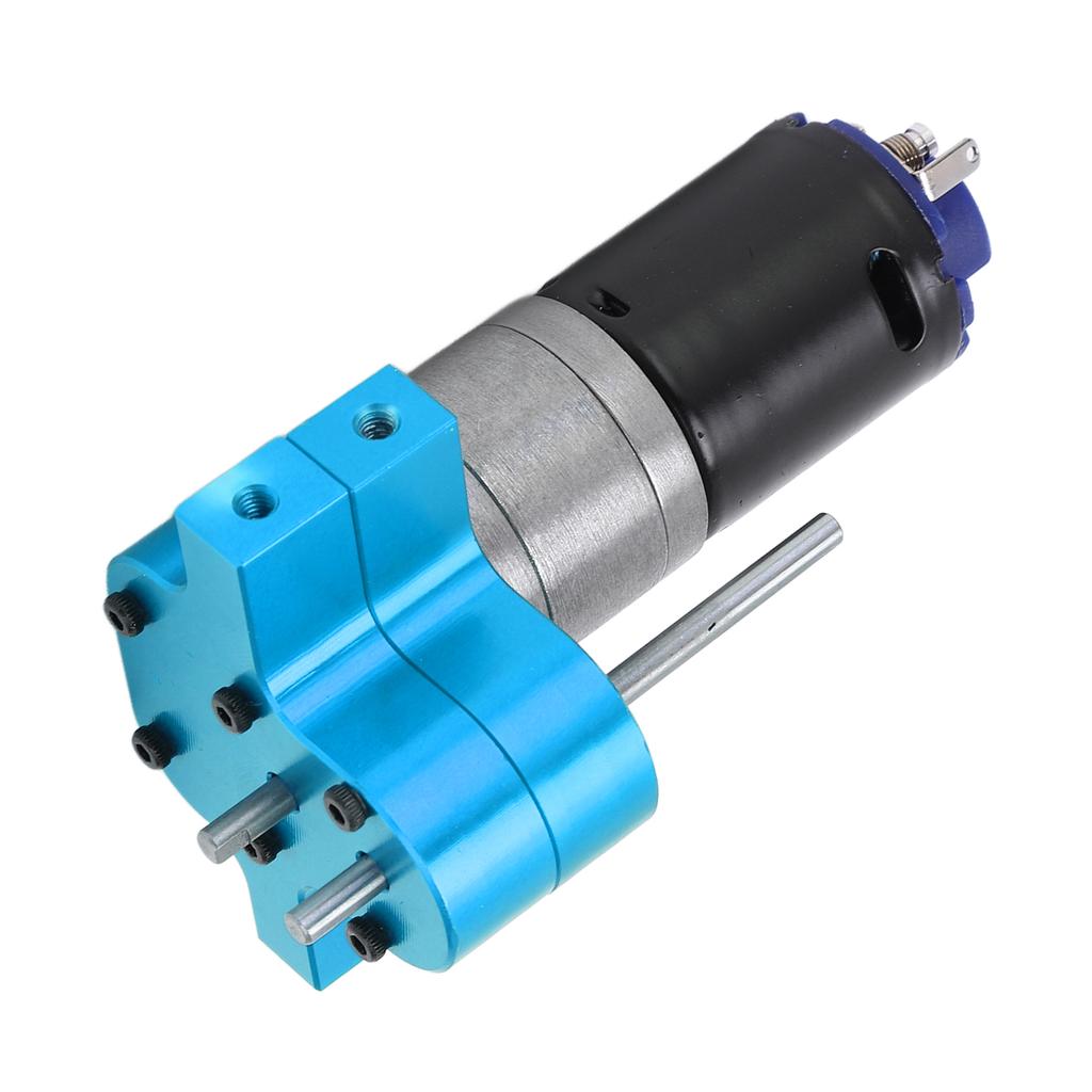 Metall-Getriebebox mit 370er Motor für WPL B1 B?1 C14 C?14 116 Militär-LKWBlau