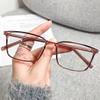 Fashion Square Frame Glasses Anti Blue Light Glasses Men Women Optical Transparent Computer Spectacle Eyeglass Uv400