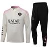 Trainingskleidung, Fußballkleidung, Langarm-Hauptset, Trikot mit halbem Reißverschluss.