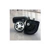 Luggage Caster Wheel Long-Lasting Rotating Suitcase Wheel Travel Gear Wear-Resistant Easy To Install
