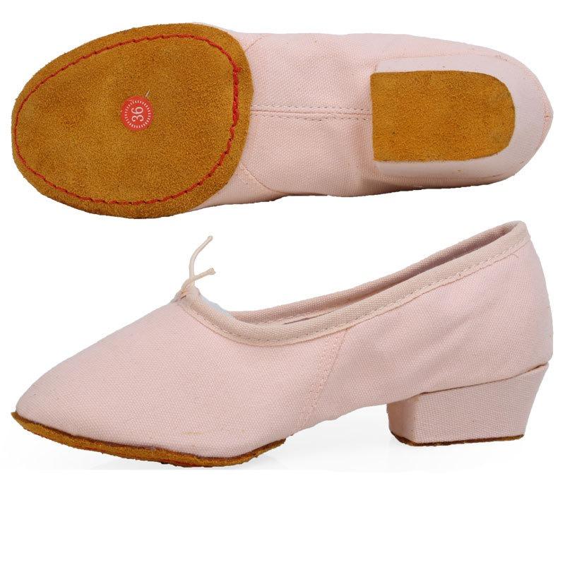 Ballet Dance Shoes Women Teacher Stage Training Shos Soft Sole Slippers Yoga Belly Practice Shoes Girls Jazz Dancing