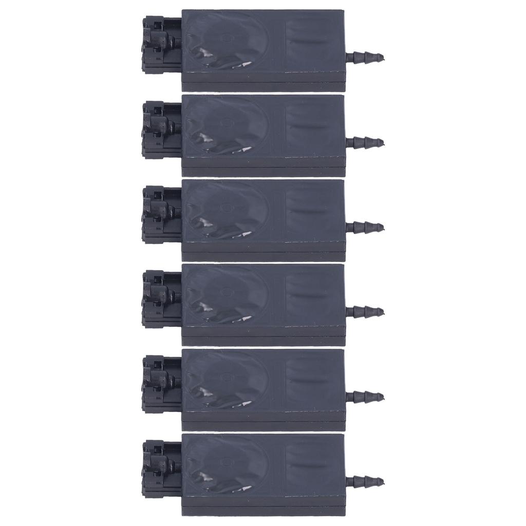6Pcs Ink Damper Solvent Inkjet Head Rectangular PP Damper Replacement for  600 Printer