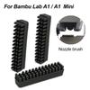 Nozzle Brush For Bambu Lab A1 / A1 Mini Wiper Silicone Brush Hotbed Mounted Scrubbers Cleaning Tool 3D Printer Parts Accessories