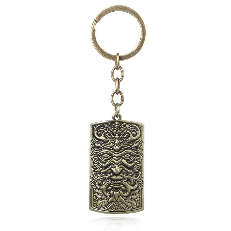 Dark Souls Shield Keychain Metal Collectible Gift For Gamers And Fans