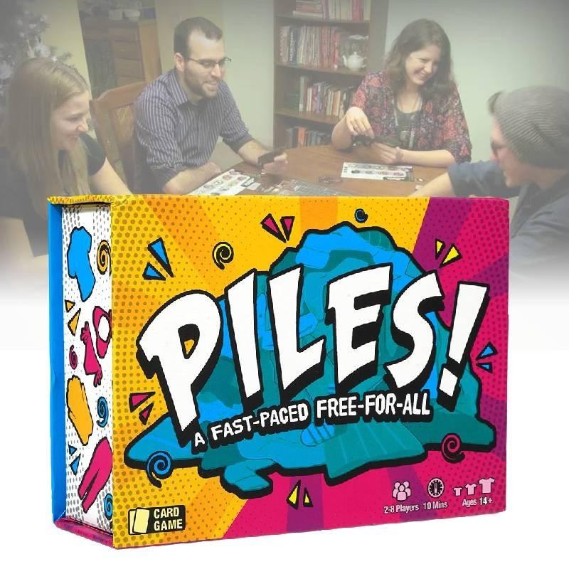 Piles Premium Kvalitet Kortspil Med Kobbertrykte Kort Og Levende Emballage Fantastisk Til Nabolag