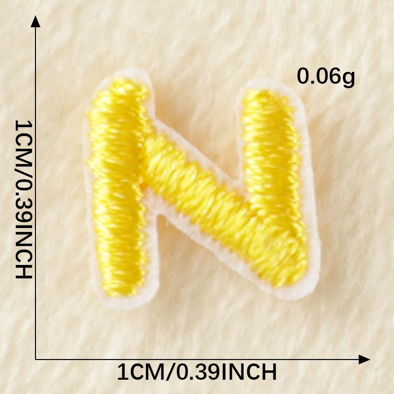 Embroidery Label Embroidery Sticker Cartoon English Patch Patch Accessories Badge < Unk > < Unk > Wappen Accessories Ironing Cloth Sticker