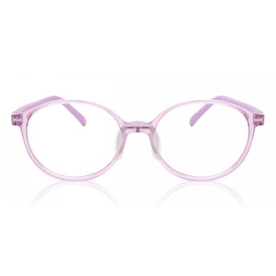 Full Rim Oval Transparent Purple Smartbuy Kids Lolly 7011 C6 Fashion Kids Eyeglasses