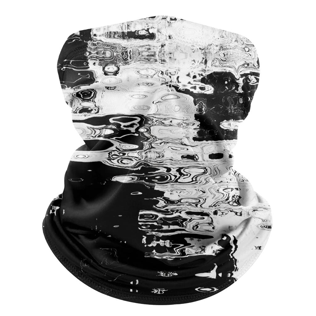 გარე ველოსიპედის ნიღაბი მოდური პრინტით, თავსაბურავი, კისრის შარფი