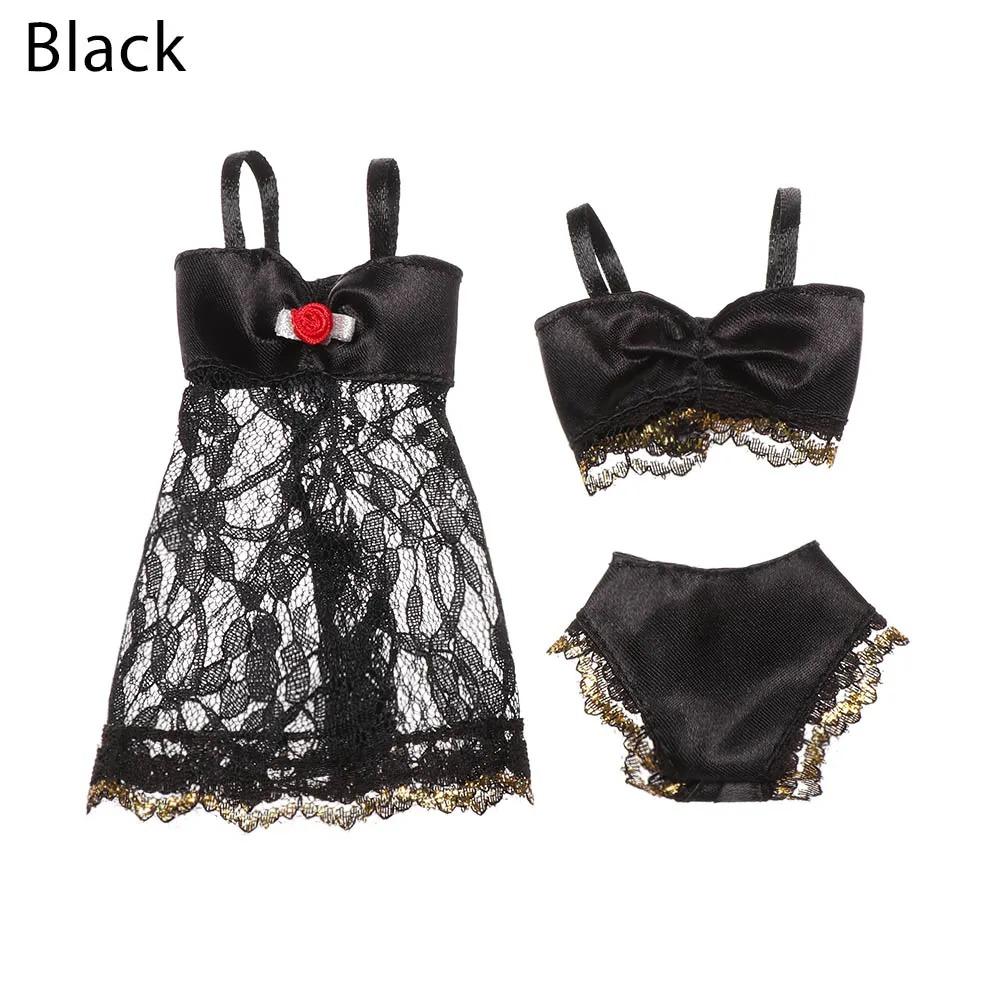 3pcs/set 30cm Fashion Doll Clothes Underwear Pajamas Dress Up Doll  Accessories Kids Girl Toy Gift