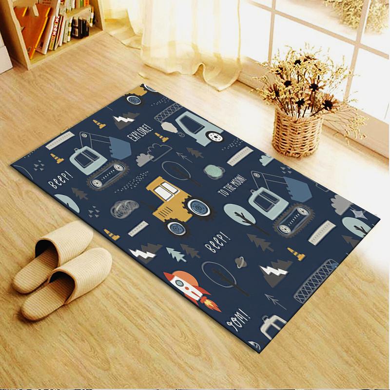 2025 New Cute Vehicle Carpet Rug for Living Room Bedroom Home Sofa Decoration,Kids play Non-slip Floor Mat45