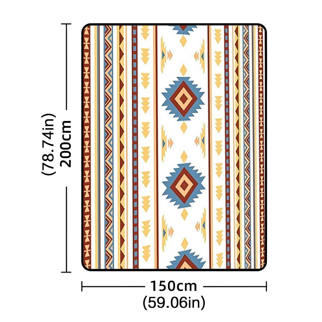 Waterproof Large Picnic Blanket Portable Travel Camping Beach Blanket Mat for Park Patio Lawn Garden Grass Ground