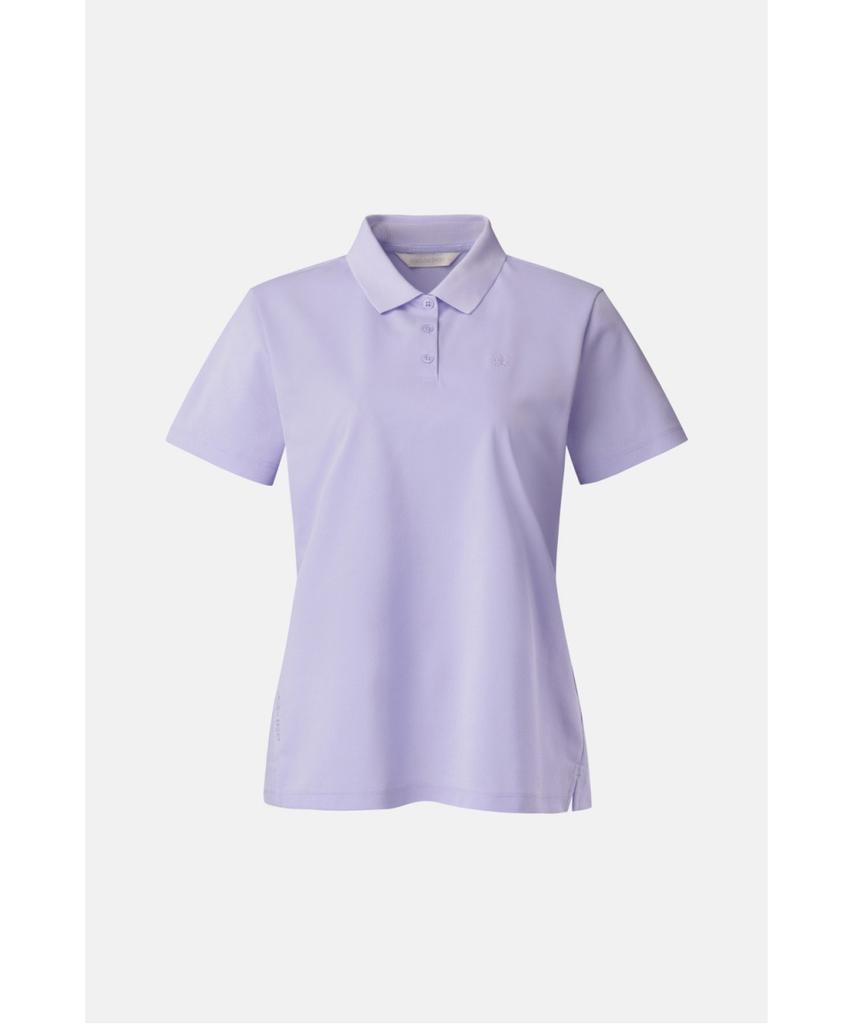 Koolongseupocheu Women'S Moss Dry Sorona Polo Short Sleeve T-Shirt Tvtcm26502Lav