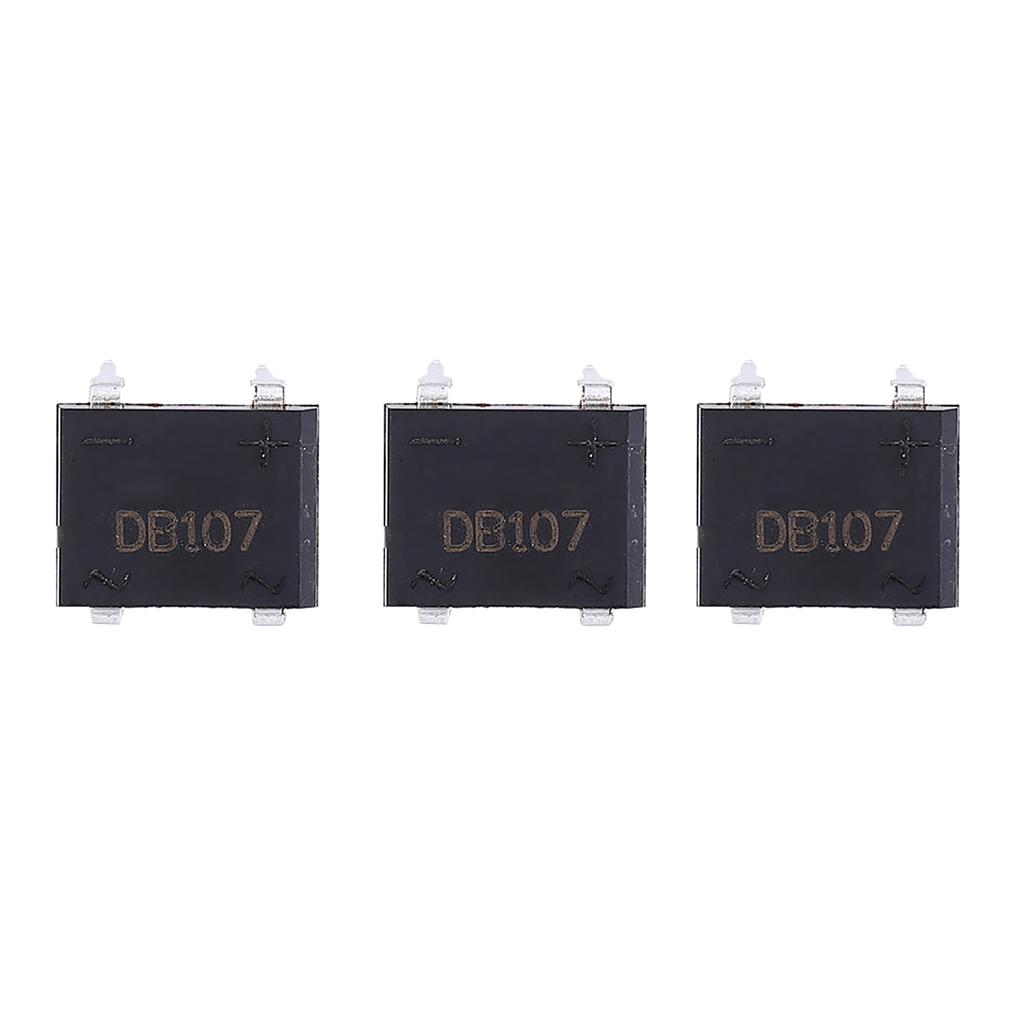 DB107 Bridge Rectifier for Household Appliances Industrial Electronic Circuit 1A 1000V(10Pcs)
