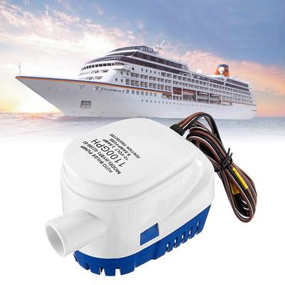 1100GPH 12V Automatic Submersible Bilge Water Pump Auto Float Switch Boat Yacht