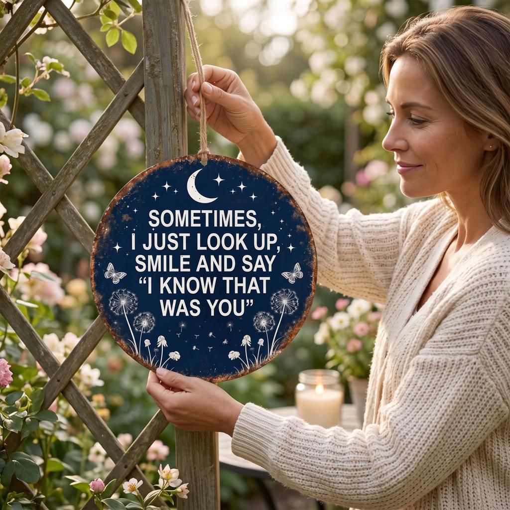 Garden signs, decorative pendants, metal decorative plaques