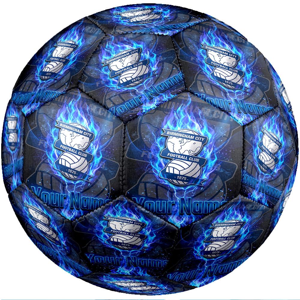 BIRMINGHAM CITY Football Fashion Size 5 Football Wearproof Non‑Slip Soccer Ball For Sports Training Entertainment Use