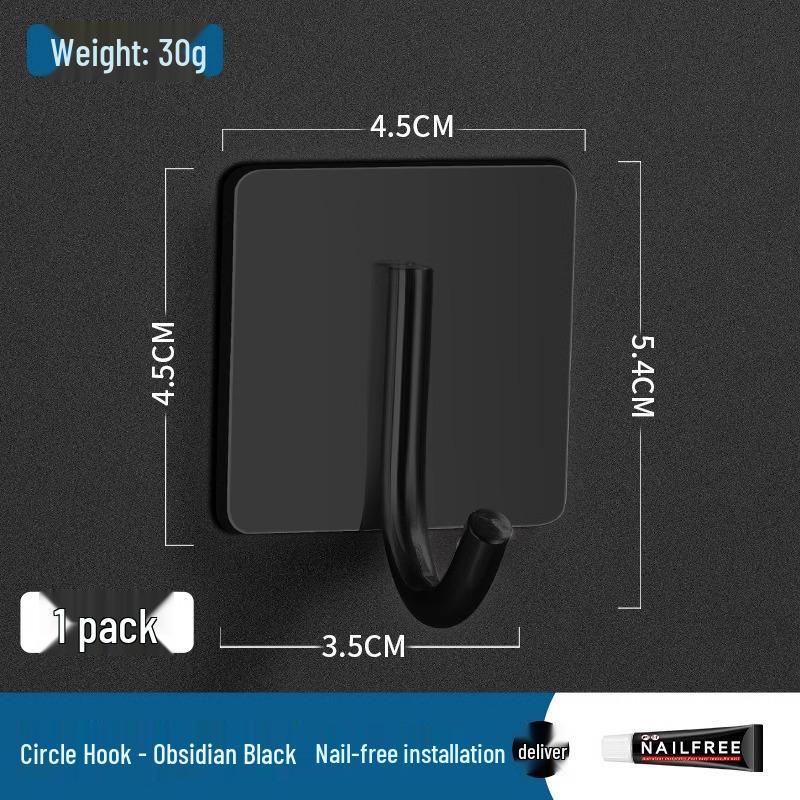 

Самоклеящиеся крючки из нержавеющей стали 304 без сверления для кухни, общежития, гардероба, хранения в ванной комнате