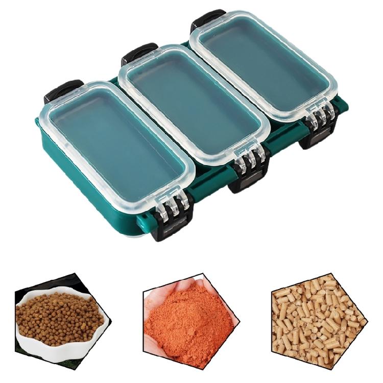 Tackle Box Multi Compartment Fishing Tackle Storage Box Visible Case Double Side Hooks Storage Container Case