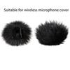 Microphone Lapel Windscreen Mic Windscreen Furry Windscreen Outdoor Cover for 150 Wireless Lavalier Microphone