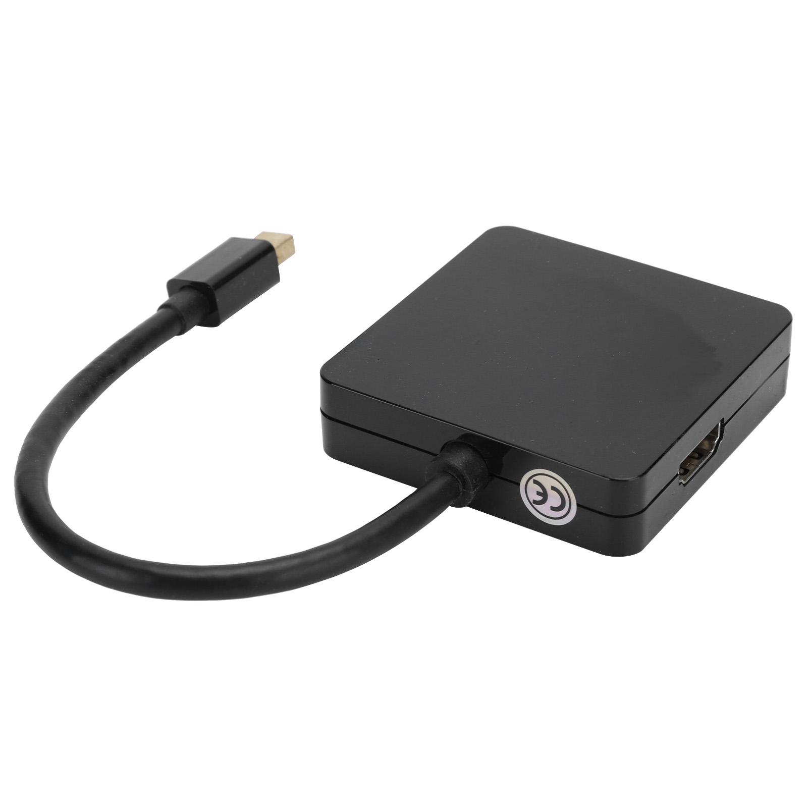 

3-in-1 Adapter to DVI 1080P High Definition Converter Cable for Computer TV