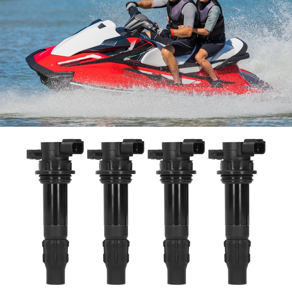 4pcs Car Ignition Coil 6B6?82310?00?00 6D3?82310?01?00 6D3?82310?00?00 Fit for   Yamaha VX110