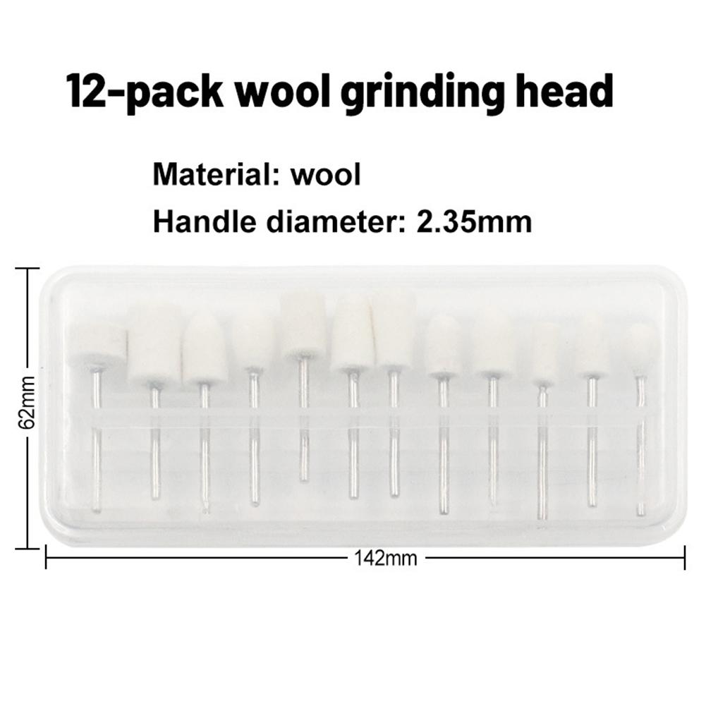 Practical Garden Home Polishing Wheels Grinding Head 12Pcs/Set