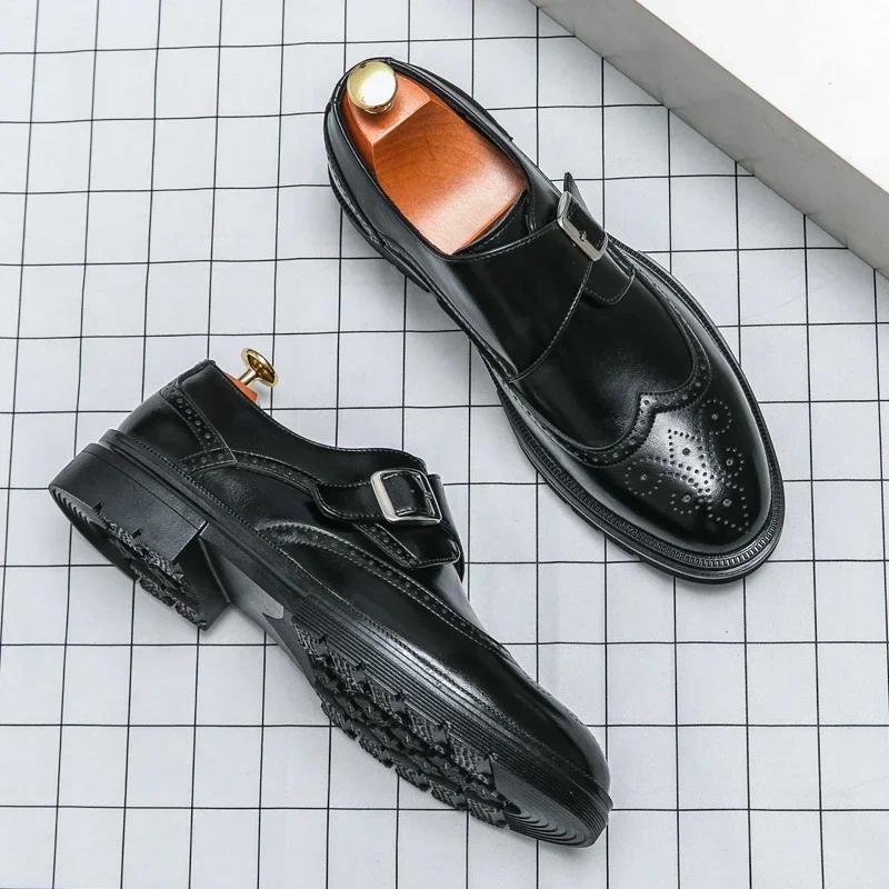 Slip-on Skor Herrskor Stil Fritidssneaker Sommarsneakers för Män Original Sneakers Repliker Nötskinn Läder Loafers