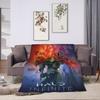 Game H-Halo I-Infinite Warm Soft Blanket  Camping Plush Throw Blanket Street Trend Bedroom Flannel Bedspread Sofa Bed Cover
