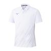 Wear Game Easy To Move Size L Tennis/Badminton Shirt, In, Sweat-Wicking, Quick-Drying, 62JAD023, Unisex, White,