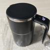 Electric Magnetic Stirring Cup: Rechargeable, Portable Temperature-Measuring Cup for Coffee, Formula & Soy Milk.