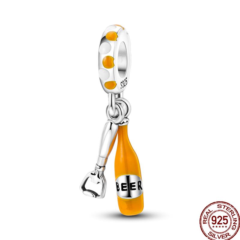 Copper Gourmet Sweets Ice Cream Soda Collection For Pan Original Bracelet Diy Jewelry Gift Birthday Anniversary