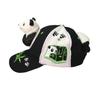 3D Panda Baseball Hat for Adult Children Adjustable Cartoon Designs for Outdoor Activity Travel and Family Gathering Use