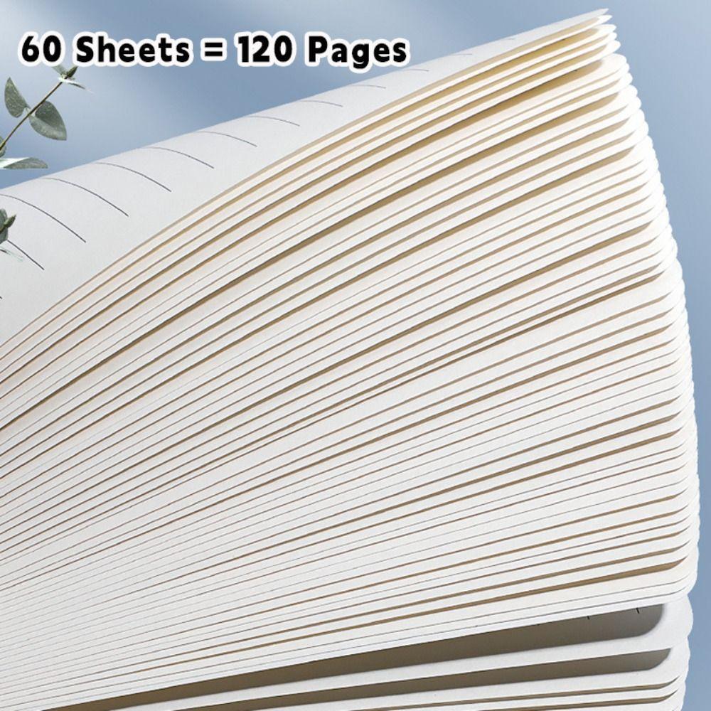 A5/B5 Anteckningsbok 60 Ark Dagbok Enkel Journal Skrivblock Student