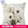 Vintage Floral Script Heritage Pillowcasesliving Room Sofa Cushion Cover, Soft And Comfortable, Bedroom Room Decoration