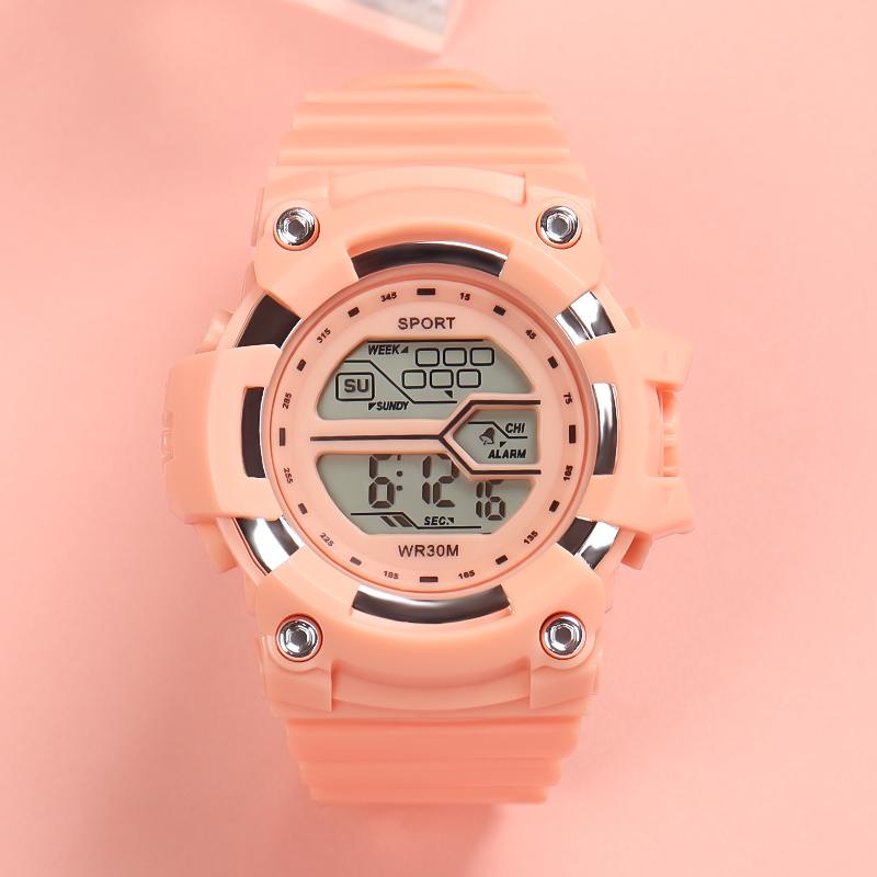 Fashion Sports Watch for kids Multi functional Alarm Clock Boys and Girls LED Digital Watch Student Clock Electronic Wristwatch