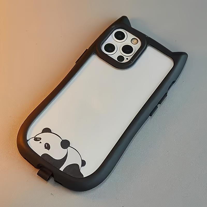Cartoon Panda Cat Dog 360 Rotatable Metal Phone Tether Tab Patch Gasket Cellphone Lanyard Hanging Rope Safety Connecter Piece