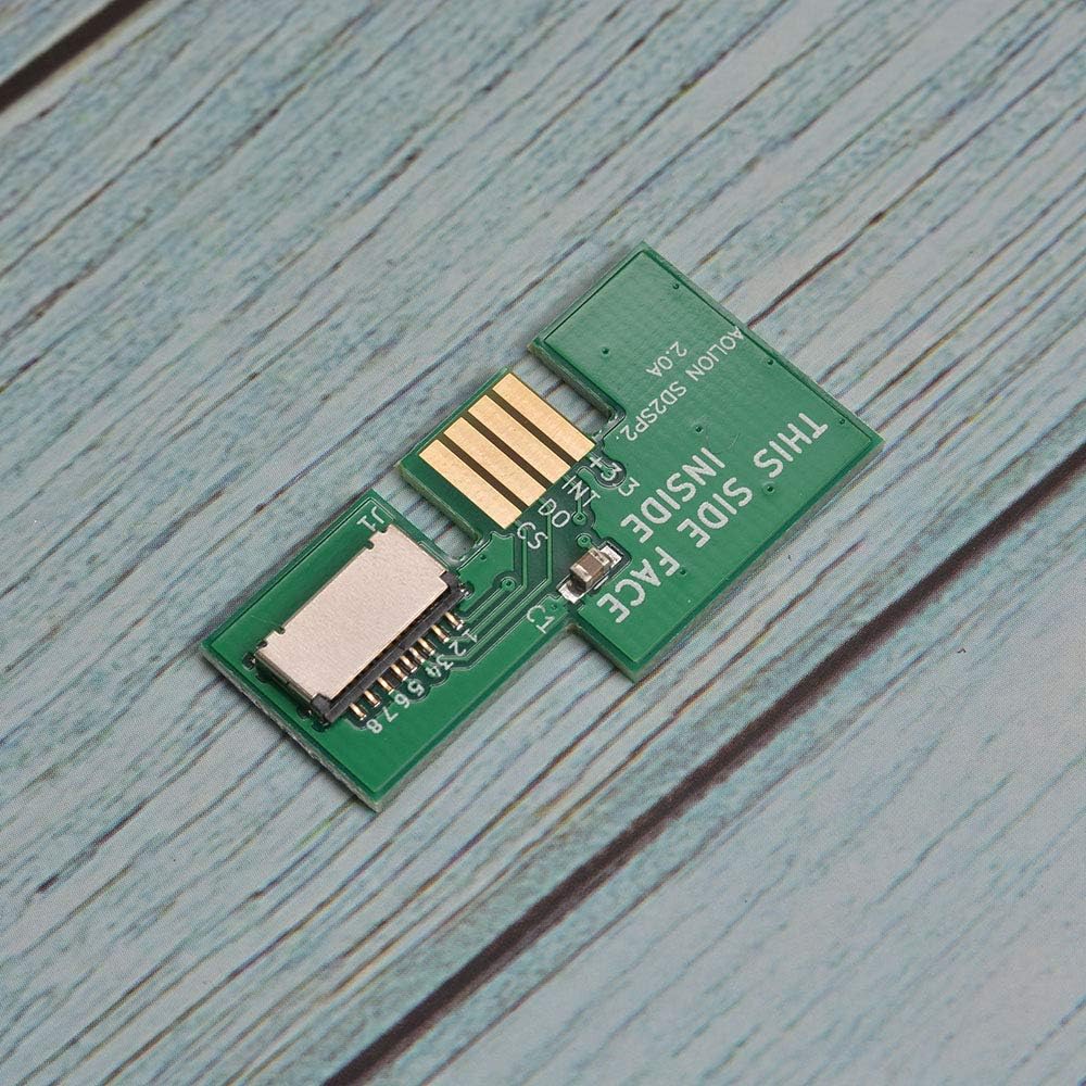 Wixine 2Pcs for Serial Port 2 SD2SP2 Micro SD Card TF Card Reader Accessories Spare Parts Random Color