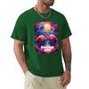 Flamingo Pink T-Shirt Graphic Tee Shirt Funnys Men Clothes