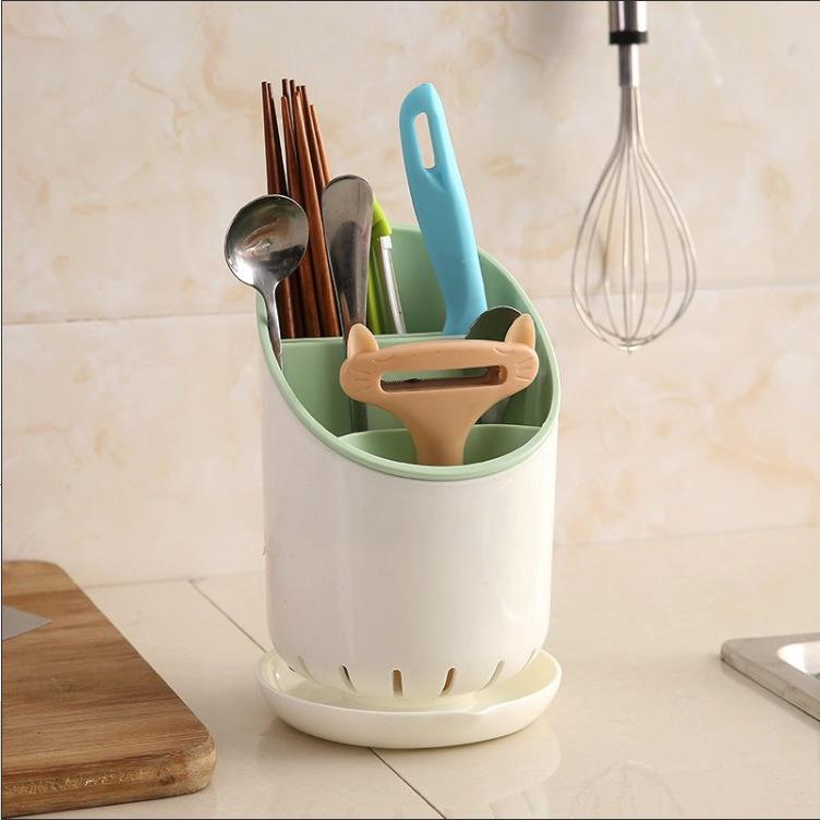 Multifunctional Kitchen Utensil & Cutlery Storage Basket Holder