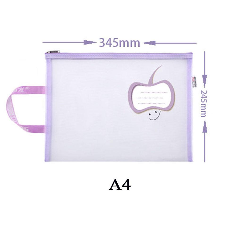 

А4 сетчатый мешок на молнии сумка для документов водонепроницаемая папка-файл на молнии школьные канцелярские принадлежности пенал косметичка для игрушек