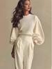 2026 Women's Versatile Long Sleeve Hoodie - Spring/Autumn Pullover with Round Neck