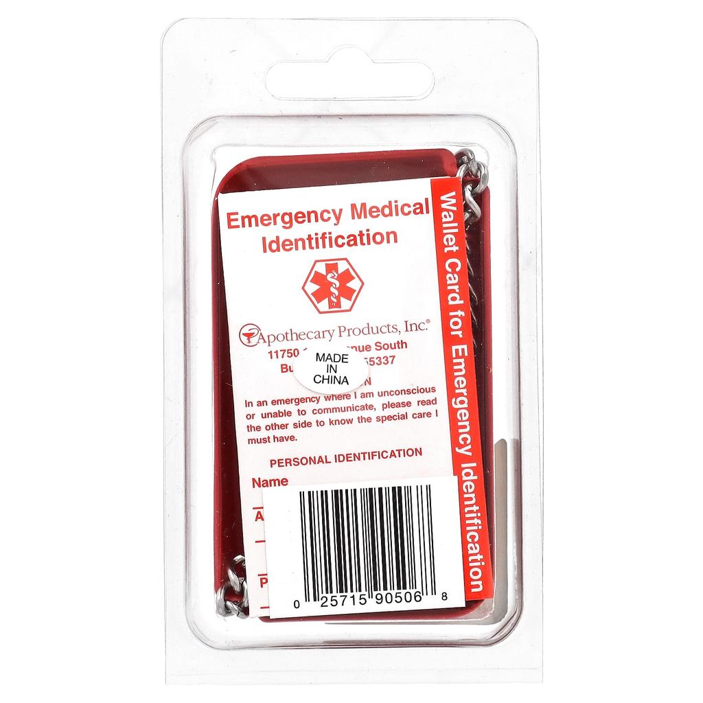 Emerge-Alert, Medical Bracelet, Heart Disease Patients, 1pc