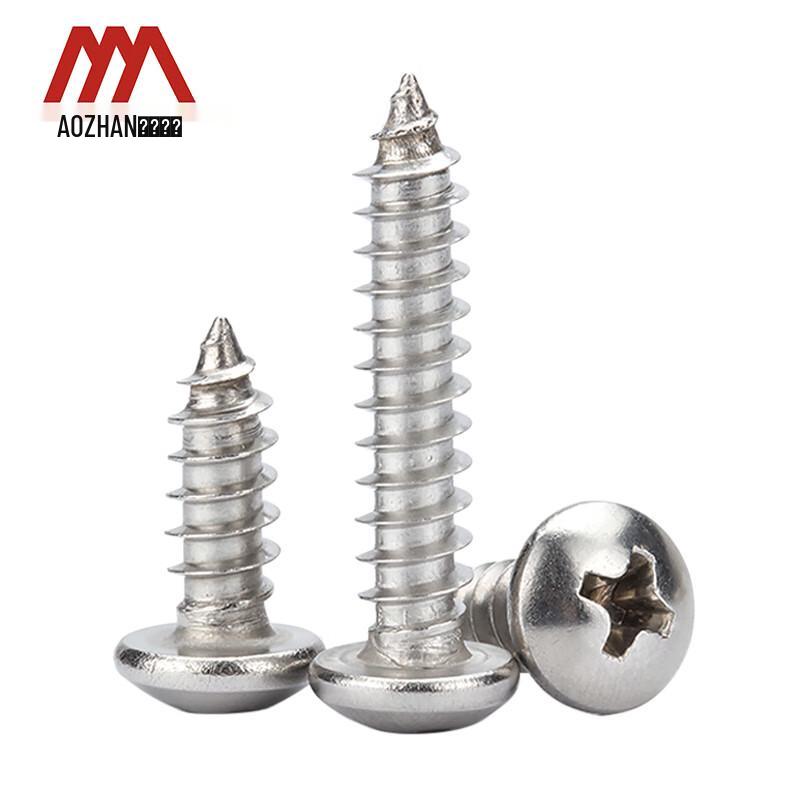 304 Stainless Steel Phillips Pan Head Self-Tapping Screws