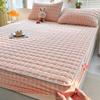 Sleeping Grid Skin Friendly Pure Cotton Thick Bed Sheet