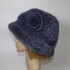 Winter Women Outdoor Knitted Real Rex Rabbit Fur Hat Natural Warm Fur Bucket Hats Girls Fashion Fluffy Real Rex Rabbit Fur Caps